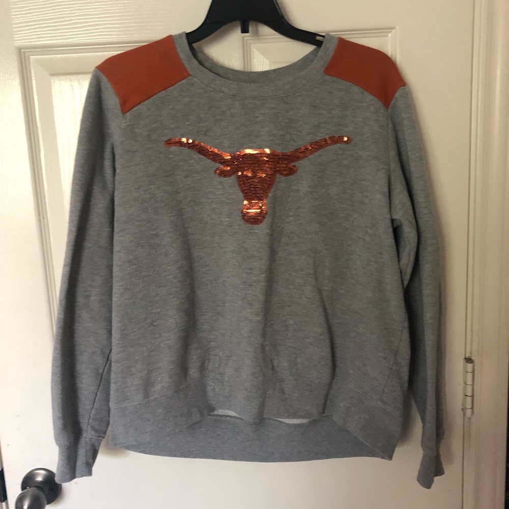 UT AUSTIN SEQUENCE DECAL SWEATSHIRT